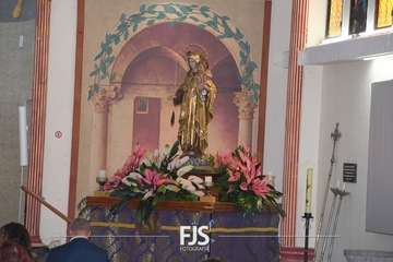 Misa y procesión en El Ejido de Telde/Francisco Javier Santana.